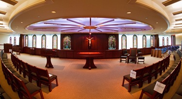 Archdiocese of Boston Pastoral Center's Bethany Chapel, dedicated Oct. 1, 2008.<br /><br />
Pilot photo/ Gregory L. Tracy
