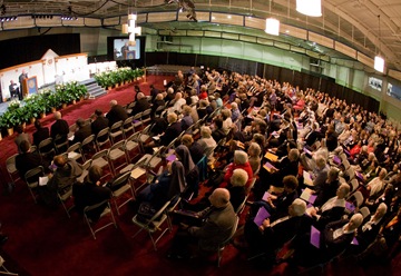 Cardinal Franc Rode, Prefect of the Congregation for Institutes of  Consecrated Life and Societies of Apostolic Life addresses the Apostolic Religious Life Symposium held Sept. 27, 2008 at Stonehill College in North Easton, Mass.  <br /><br />
Pilot photo/ Gregory L. Tracy</p><br />
<p>