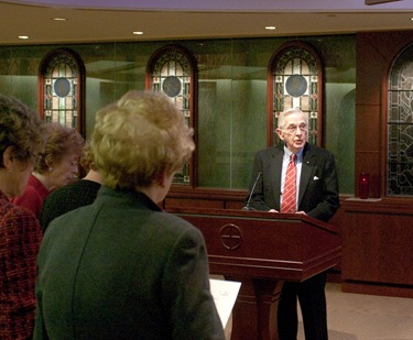 Boston members of the Order of Malta gather at the Pastoral Center of the Archdiocese of Boston Dec. 2, 2008 for Mass with Cardinal Sean P. O'Malley and a fund raising dinner.<br />
Pilot photo/ Neil W. McCabe