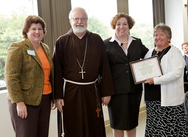Secretary of Education and Superintendent of Schools for the Archdiocese of Boston Mary Grassa O’Neill and Cardinal Seán P. O’Malley host a “Celebration on Education” for principals and pastors at the archdiocese’s Pastoral Center Sept. 16, 2009.
Pilot photo/ Gregory L. Tracy
Secretary of Education and Superintendent of Schools for the Archdiocese of Boston Mary Grassa O’Neill and Cardinal Seán P. O’Malley host a “Celebration on Education” for principals and pastors at the archdiocese’s Pastoral Center Sept. 16, 2009.
Pilot photo/ Gregory L. Tracy