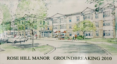 Archdiocese of Boston Planning Office of Urban Affiars groundbreaking ceremony for Rose Hill Manorin Billerica,  Oct. 20, 2010. Photo by Jim Lockwood, The Pilot