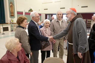 Archdiocese of Boston Planning Office of Urban Affiars groundbreaking ceremony for Rose Hill Manorin Billerica,  Oct. 20, 2010. Photo by Jim Lockwood, The Pilot
