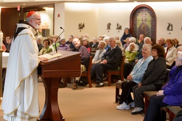 Cardinal Seán P. O’Malley celebrates Mass for the feast of All Souls in the chapel of the Archdiocese of Boston’s Pastoral Center in Braintree Nov. 2, 2010. Photo by Gregory L. Tracy, The Pilot Cardinal Seán P. O’Malley celebrates Mass for the feast of All Souls in the chapel of the Archdiocese of Boston’s Pastoral Center in Braintree Nov. 2, 2010. Photo by Gregory L. Tracy, The Pilot