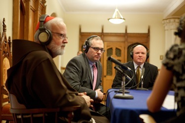 Mass and inaugural broadcast of WQM 1060 AM, Nov. 1 at the Cathedralof the Holy Cross. Pilot photo by Gregory L. Tracy Mass and inaugural broadcast of WQM 1060 AM, Nov. 1 at the Cathedralof the Holy Cross. Pilot photo by Gregory L. Tracy