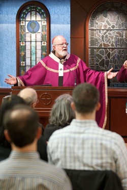 Ash Wednesday, March 9, 2011. Photo by Gregory L. Tracy, The Pilot Ash Wednesday, March 9, 2011. Photo by Gregory L. Tracy, The Pilot