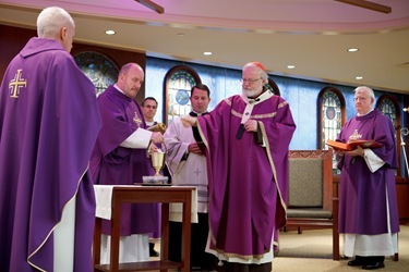 Ash Wednesday, March 9, 2011. Photo by Gregory L. Tracy, The Pilot Ash Wednesday, March 9, 2011. Photo by Gregory L. Tracy, The Pilot