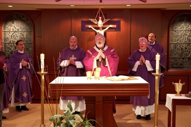 Ash Wednesday, March 9, 2011. Photo by Gregory L. Tracy, The Pilot Ash Wednesday, March 9, 2011. Photo by Gregory L. Tracy, The Pilot