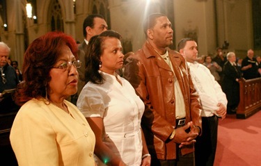 Cardinal Sean P. O'Malley celebrates the Easter Vigil April 23, 2011 at the Cathedral of the Holy Cross. Pilot photo by Jim Lockwood Cardinal Sean P. O'Malley celebrates the Easter Vigil April 23, 2011 at the Cathedral of the Holy Cross. Pilot photo by Jim Lockwood