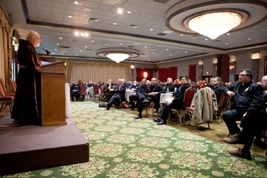 Priest convocation, Dec. 5, 2011, The Lanata in Randolph. Pilot photo/ Gregory L. Tracy Priest convocation, Dec. 5, 2011, The Lanata in Randolph. Pilot photo/ Gregory L. Tracy