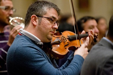 Mass with orchestra and choir of "The Suffering of the Innocents" and Boston members of the Neocatechumenal Way, May 5, 2012 at the Cathedral of the Holy Cross. Photo by Gregory L. Tracy Mass with orchestra and choir of "The Suffering of the Innocents" and Boston members of the Neocatechumenal Way, May 5, 2012 at the Cathedral of the Holy Cross. Photo by Gregory L. Tracy