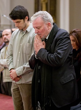 Mass with orchestra and choir of "The Suffering of the Innocents" and Boston members of the Neocatechumenal Way, May 5, 2012 at the Cathedral of the Holy Cross. Photo by Gregory L. Tracy Mass with orchestra and choir of "The Suffering of the Innocents" and Boston members of the Neocatechumenal Way, May 5, 2012 at the Cathedral of the Holy Cross. Photo by Gregory L. Tracy