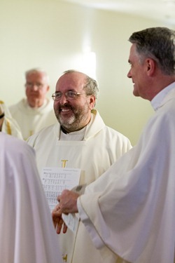 Mass for jubilarian priests, Archdiocese of Boston Pastoral Center, May 9, 2012. Photo by Gregory L. Tracy, The Pilot Mass for jubilarian priests, Archdiocese of Boston Pastoral Center, May 9, 2012. Photo by Gregory L. Tracy, The Pilot