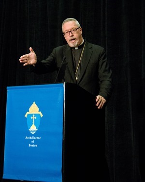 Annual Priests Convocation held at the Westin Hotel in Waltham May 21, 2014. The guest speak of the day was Bishop Christopher Coyne (Pilot photo/ Christopher S. Pineo)