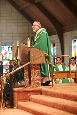 Cardinal Comes to St. William's Parish Tewksbury - RichardHowe.com